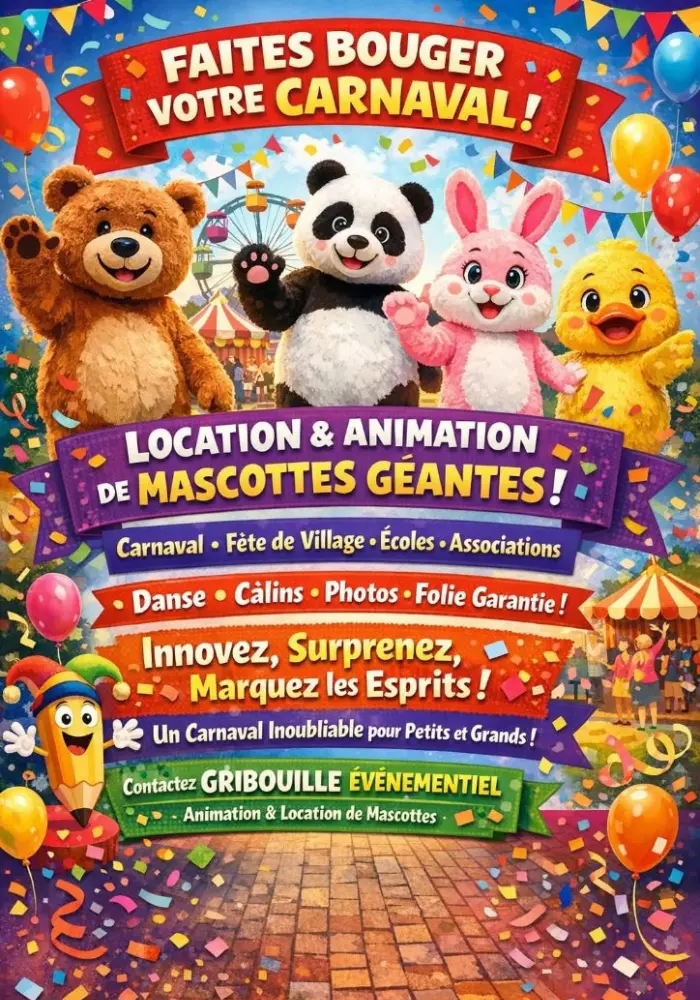 affiche pour l'animation de vos évènement magique
