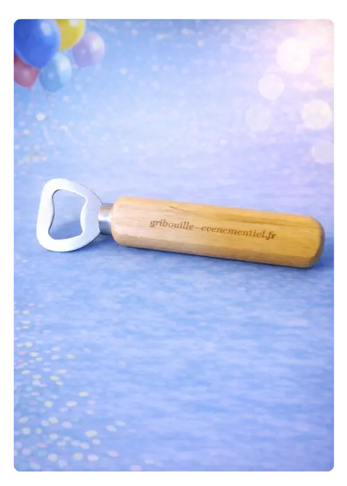ouvre-bouteille-gribouille-evenementiel goodies ouvre bouteille personnalisé Gribouille Événementiel